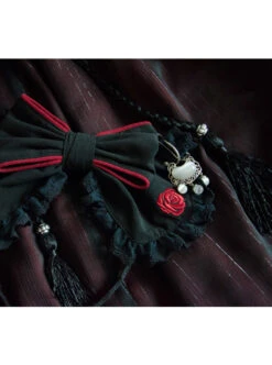 Camellia Series Chinese Style Embroidery High Waist Lolita Dress -NAUS Lolita Shop 5 500x672 261