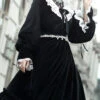 Tenderness Champs Elysees Series OP Elegant Velvet Classic Lolita Long Sleeve Dress