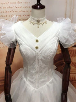 Elizabeth Diamond Star Light Gold Classic Lolita Dress -NAUS Lolita Shop 5 500x672 360