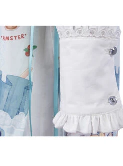 Soft Pancake Series Blue JSK Classic Lolita Sleeveless Dress And Long Sleeve Lining Dress Set -NAUS Lolita Shop 5 500x672 395