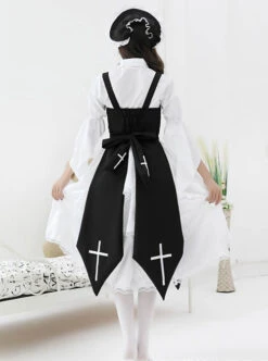 Cross Witch Gothic Lolita Black Or Red Dress And Shirt And Hat Set -NAUS Lolita Shop 5 500x672 40