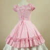 Cotton Short Sleeves Ruffle Classic Lolita Dress