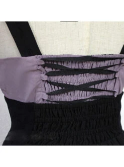 Seraph Night Series Elegant Gothic Lolita Sling Dress -NAUS Lolita Shop 5 500x672 688