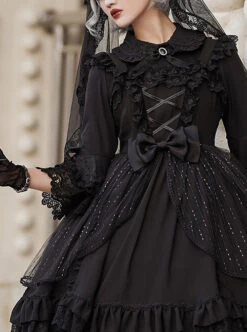 Rose Maiden Series JSK Pure Color Classic Lolita Sling Dress -NAUS Lolita Shop 5 500x672 70