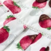 Chocolate Strawberry Lapel High Waist Classic Lolita Short Sleeve Dress