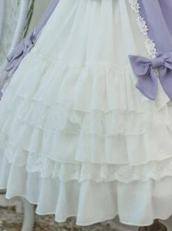 Elegant Bowknot Multi-storey Classic Lolita Sleeveless Dress -NAUS Lolita Shop 6 500x672 271