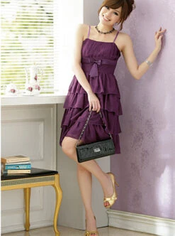 Chiffon Bowknot Elegant Classic Lolita Sling Dress -NAUS Lolita Shop 6 500x672 275