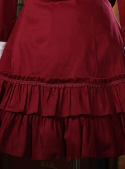 Retro Bowknot Long Sleeves Ruffles Classic Lolita Dress -NAUS Lolita Shop 6 500x672 457