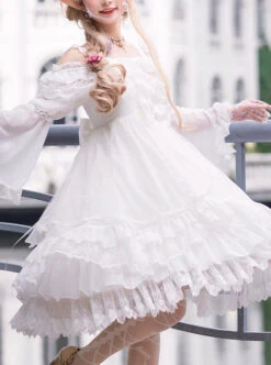 Rose Maiden Series JSK Pure Color Classic Lolita Sling Dress -NAUS Lolita Shop 6 500x672 61