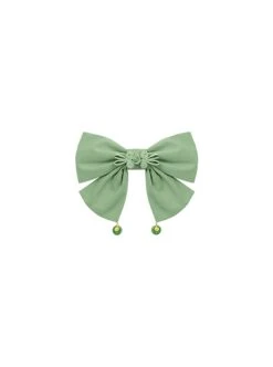 Orchid Pavilion Series Chinese Style Inky Green Calligraphy Words Print Sleeves Improved Cheongsam Classic Lolita Dress Bowknot Set -NAUS Lolita Shop 6 500x672 97