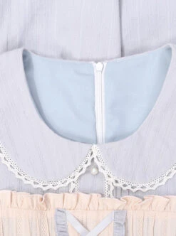 Sweet Cream Series OP Doll Collar Classic Lolita Short Lolita Dress -NAUS Lolita Shop 7 500x672 182