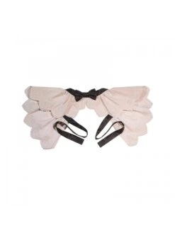 Letters And Poems Glazed Window Series Pattern Exquisite Embroidery Doll Collar Pleated Hem Bow Knot Apron Classic Lolita Dress Set -NAUS Lolita Shop 7 500x672 218