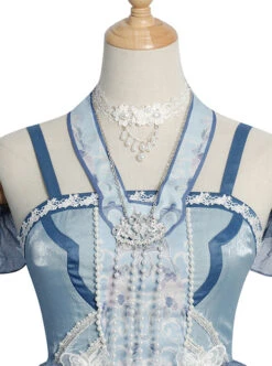 Phoenix Chirping Series JSK Chinese Style Classic Lolita Sling Dress -NAUS Lolita Shop 7 500x672 290