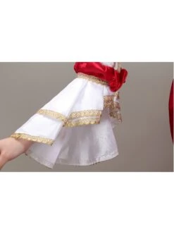 Red Long Retro Court Style White Stand Collar Long Sleeve Lace Drama Performance Prom Lolita Dress -NAUS Lolita Shop 8 500x672 106