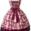 Magic Tea Party Roasted Coffee Series JSK Classic Lolita Sling Dress