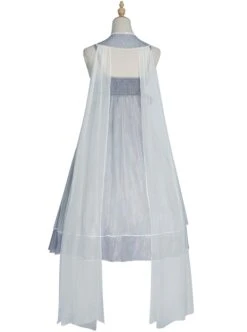 Little Mermaid Series Pearl Chain Decorated Lace Fairy Elegant Classic Lolita Sleeveless Dress -NAUS Lolita Shop 8 500x672 18