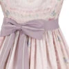 Flowers Wall Series JSK Printing Light Purple Chiffon Elegant Classic Lolita Sling Dress