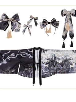 Romantic Dream In Garden Series Retro Chinese Style Printing Classic Lolita Dress -NAUS Lolita Shop 8 500x672 266