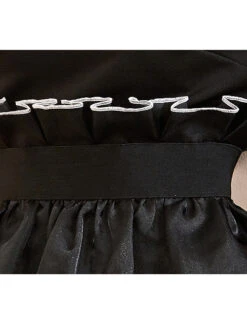 Black Off-shoulder Gothic Lolita Long Sleeve Dress -NAUS Lolita Shop 8 500x672 349