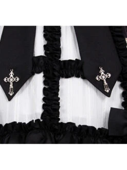 Dark Gold Hymn Series OP Gothic Lolita Long Sleeve Dress -NAUS Lolita Shop 8 500x672 367