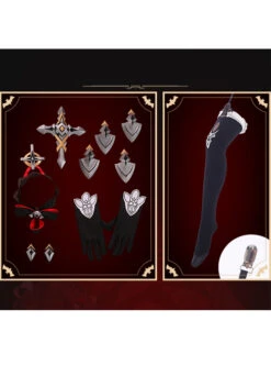 Honkai Impact 3 Delissa Gothic Dress Cosplay Set -NAUS Lolita Shop 8 500x672 44