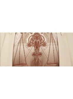 Libra Series OP British Style Solid Color Libra Graphic Printing Irregular Hem Design Classic Lolita Short Sleeve Dress Set -NAUS Lolita Shop 8 500x672 553