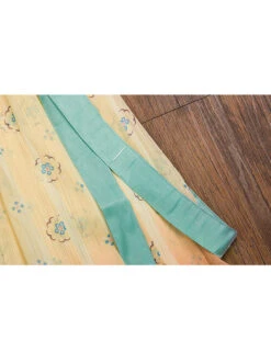 Chinese Style Flowy Vintage Silk Streamers Exquisite Embroidery Pearl Decoration Gradient Hem Kids Dress -NAUS Lolita Shop 8 500x672 599