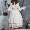 North Mirror Flower Series OP Classic Lolita Nordic Court Style Autumn Winter Long Sleeve Dress