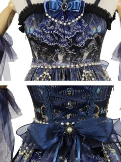Death Butterfly Music Chapter Series JSK Gorgeous Gothic Lolita Sling Dress Set -NAUS Lolita Shop 9 500x672 197