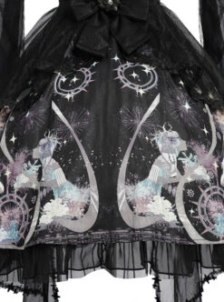 Virgin Flower Series JSK Gothic Lolita Light Hanayome Tea Party Sling Dress -NAUS Lolita Shop 9 500x672 217