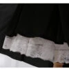 Black Short Sleeves Crucifix Gothic Lolita Dress