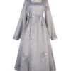 Pharmacy In The Clouds Series Chinese Style Han Elements Forest Vibes Gentle Sweet Light Purple Lolita Dress Apricot Overskirt Two Piece Set